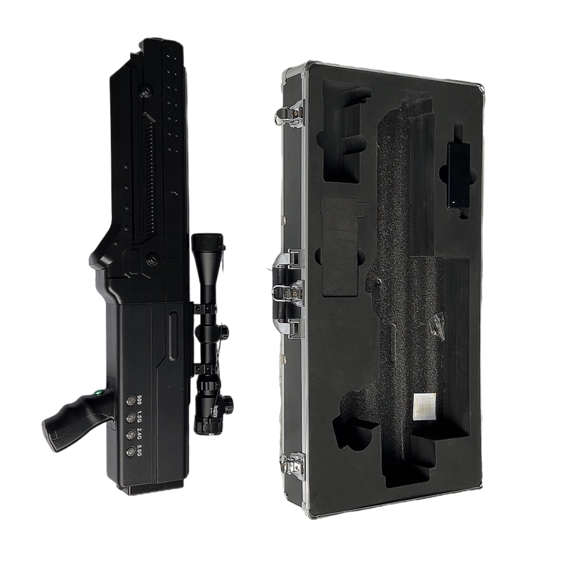  慈溪手持便携式枪型低空防御反制四通道A型